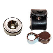 RARE EARTH MAGNETS & MAGNIFIER LENS