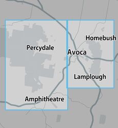 AVOCA + PERCYDALE SIGNAL GOLD MAP 