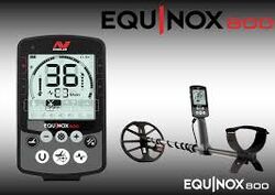 EQUINOX 800 DETECTOR HIRE 