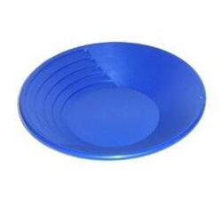 GOLD PAN 10" KEENE PLASTIC BLUE