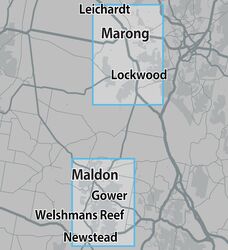 MALDON + MARONG SIGNAL GOLD MAP