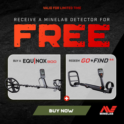 MINELAB EQUINOX 900 TREASURE DETECTOR