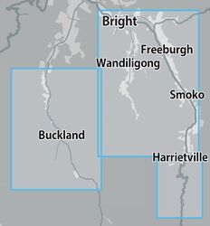 NEW  BRIGHT + BUCKLAND SIGNAL GOLD MAP