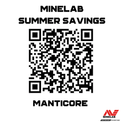 Summer Holiday Deals MINELAB MANTICORE DETECTOR