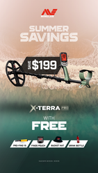 Summer Holiday Deals MINELAB X TERRA PRO DETECTOR