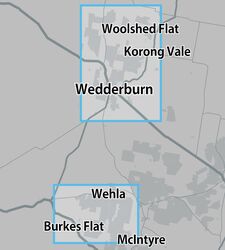 WEDDERBURN + WEHLA SIGNAL GOLD MAP